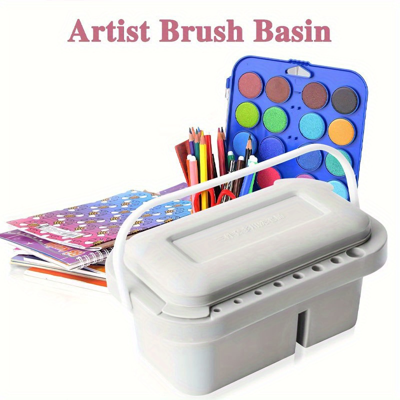 อ่างล้างพู่กัน 3-in-1 พร้อมจาน - Watercolor Brush Pen บทวิจารณ์และราคา