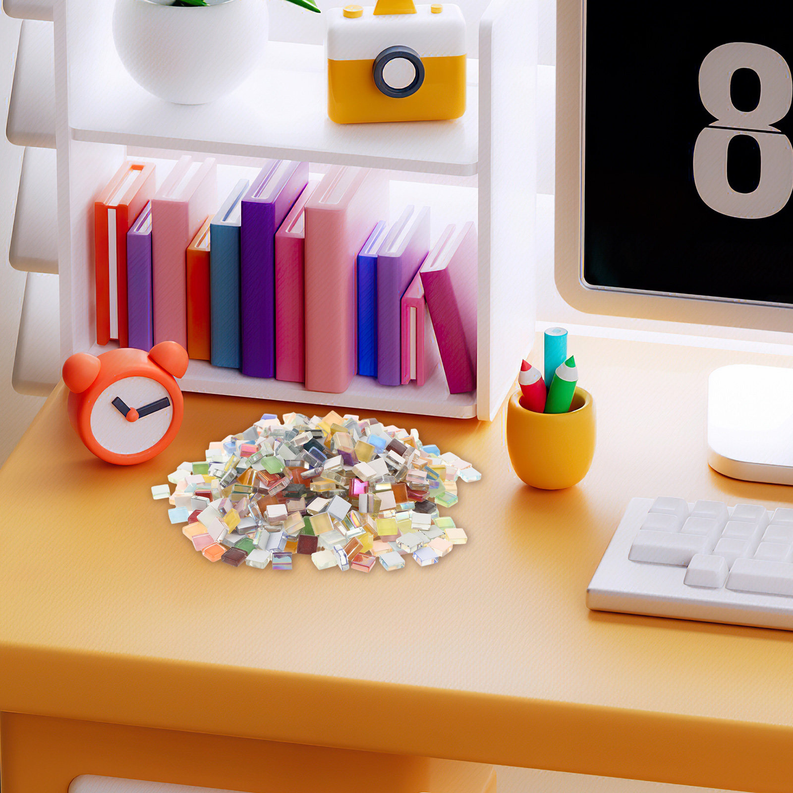 ชุดวัสดุกระเบื้องโมเสกแก้ว 450 - Art Craft Kids บทวิจารณ์และราคา