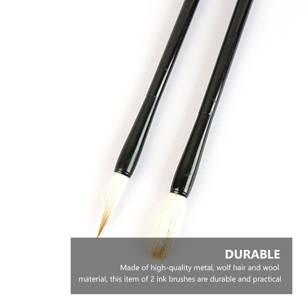 พู่กันเขียนพู่กันจีน 2 ชิ้น สำ - Watercolor Brush Pen บทวิจารณ์และราคา