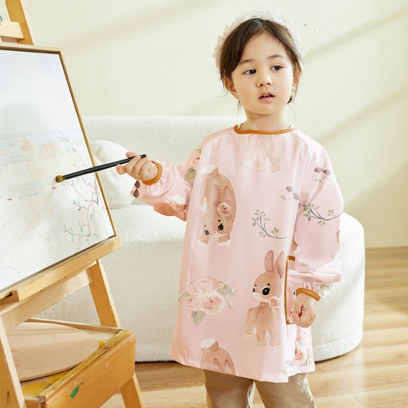 เสื้อกันเปื้อนเด็กแบบกันน้ำ แข - Art Craft For Preschool บทวิจารณ์และราคา
