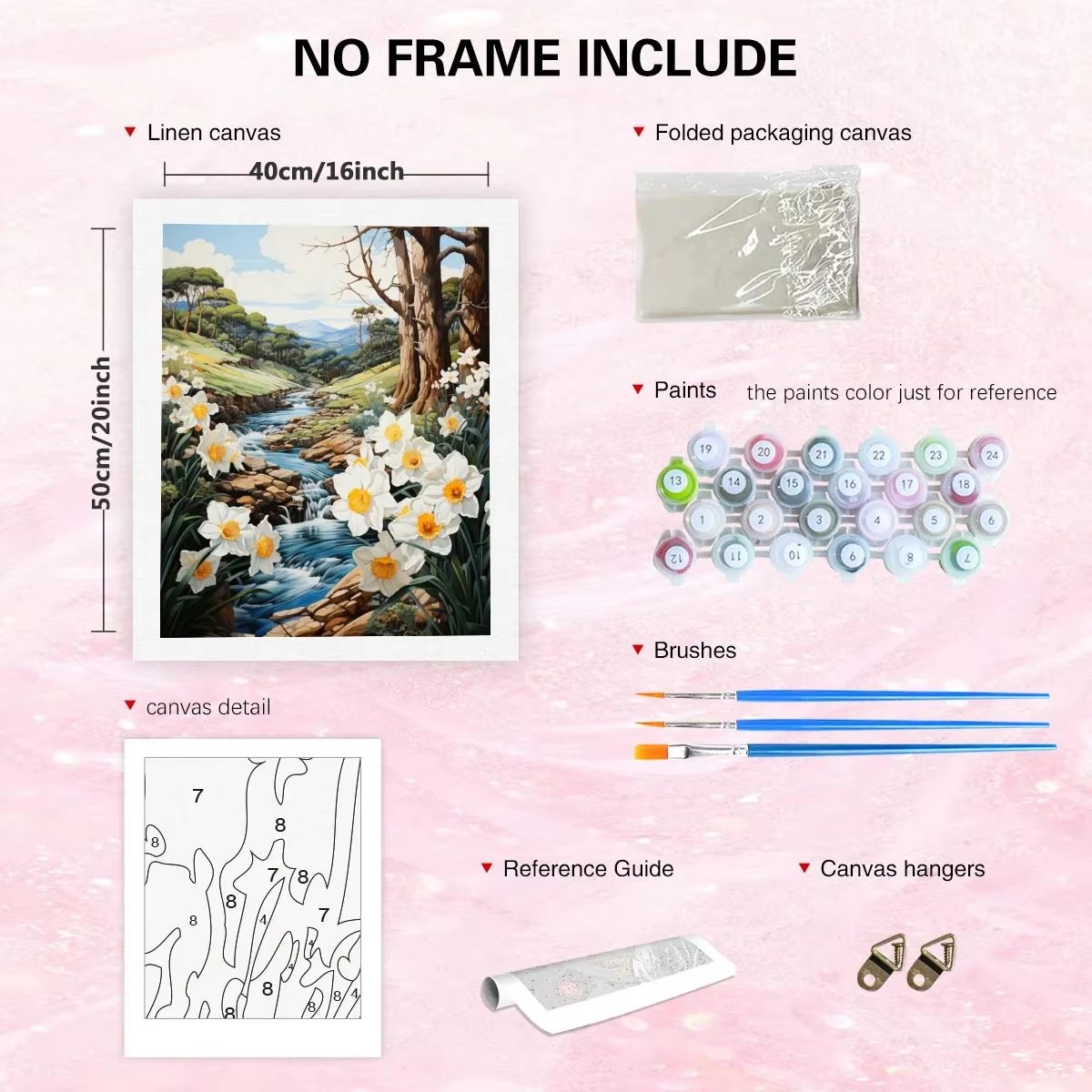 GATYZTORY ชุดระบายสีตามตัวเลข  - Art Craft Village บทวิจารณ์และราคา