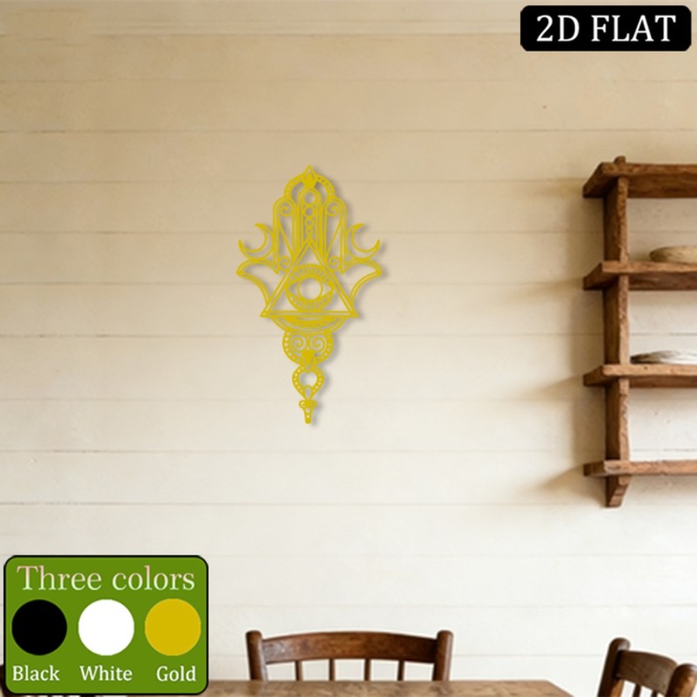 CIFBUY งานศิลปะติดผนังเหล็ก รู - Art & Craft Hari Raya บทวิจารณ์และราคา