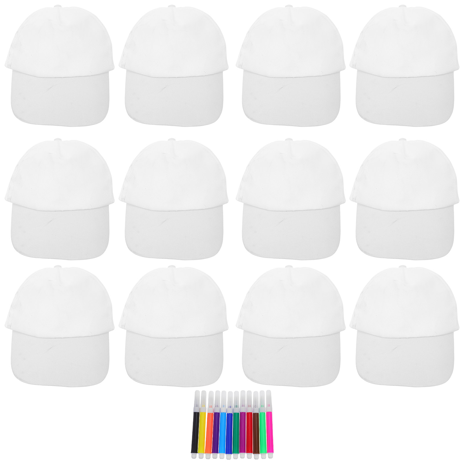 1 ชุดหมวกเบสบอลสีขาวสำหรับเด็ก - Art Craft Kids บทวิจารณ์และราคา