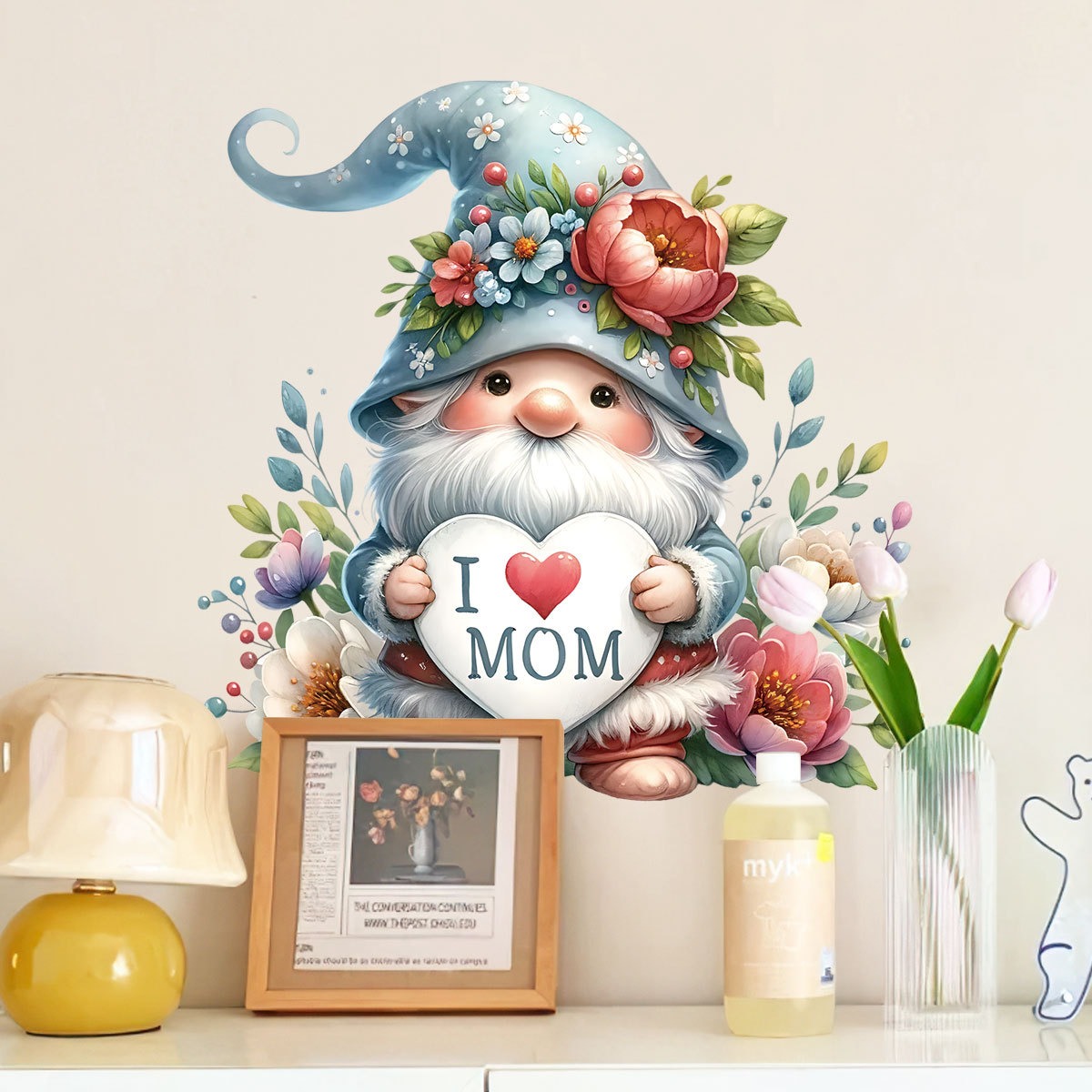 สติ๊กเกอร์ติดผนังวันแม่ ลายน่า - Art And Craft For Mother'S Day บทวิจารณ์และราคา