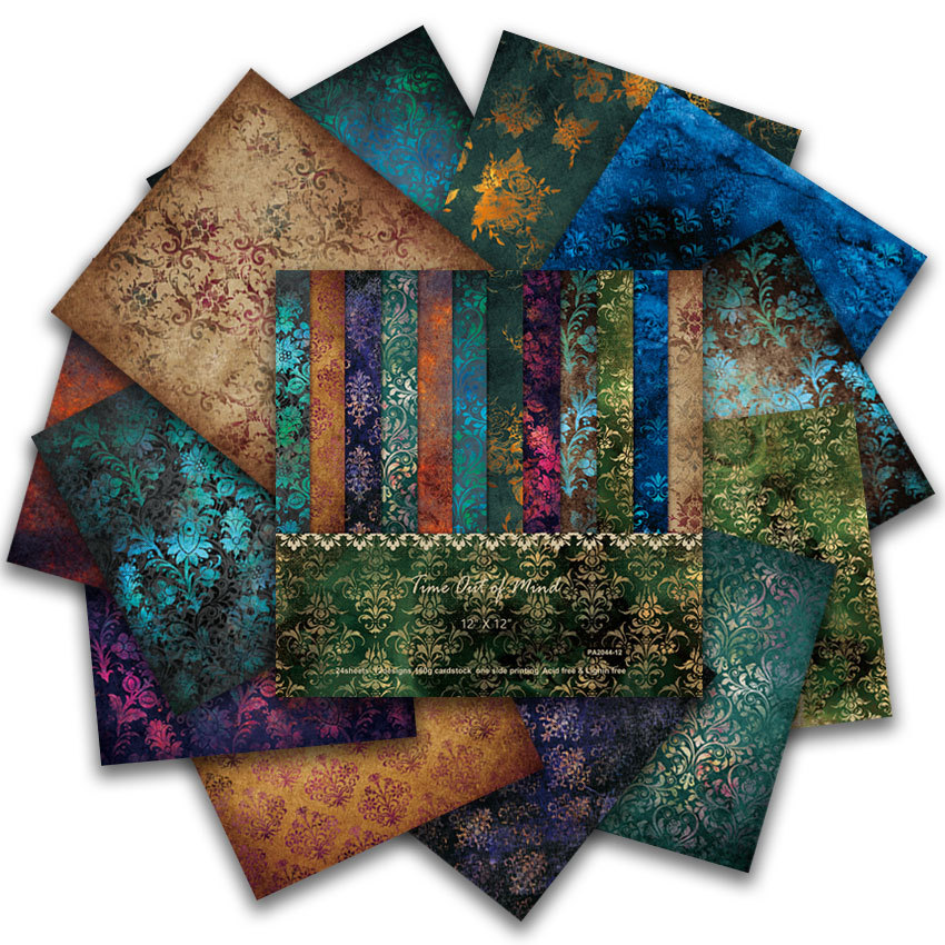 24 แผ่น 30x30 ซม.สมุดภาพกระดาษ - Art Craft Journals บทวิจารณ์และราคา