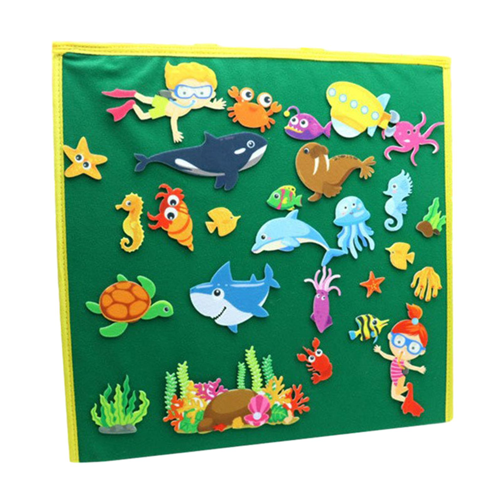 ชุดกิจกรรมงานฝีมือจากผ้าสักหลา - Art Craft For Preschool บทวิจารณ์และราคา