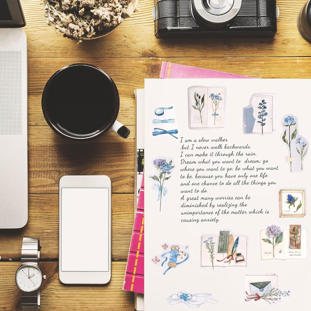 Stiker Buku kliping ลาเวนเดอร์ - Art Craft Journals บทวิจารณ์และราคา