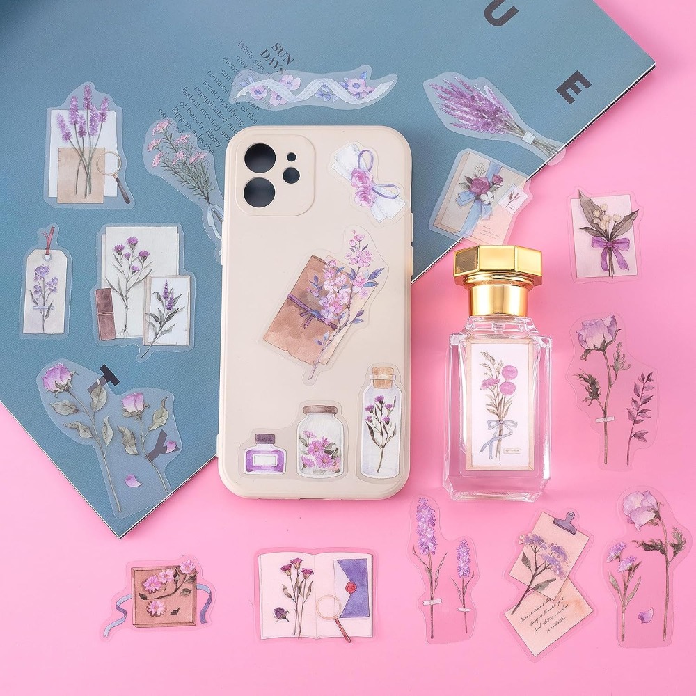 Stiker Buku kliping ลาเวนเดอร์ - Art Craft Journals บทวิจารณ์และราคา