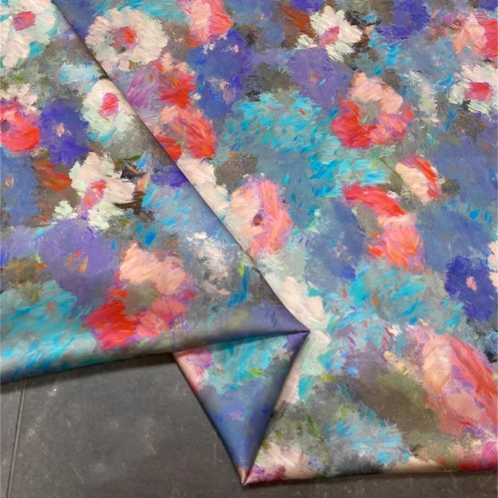 ชุดเดรสสไตล์หมอกย้อมสีน้ำมันปิ - Silk Painting Dye บทวิจารณ์และราคา