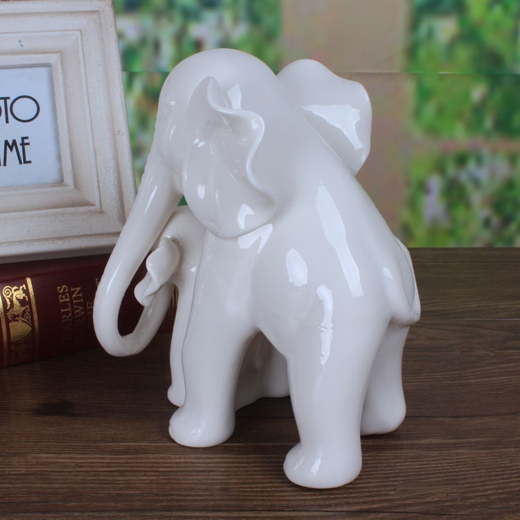 ช้างกระเบื้องพอร์ซเลนหยกสีขาวส - Art And Craft For Mother'S Day บทวิจารณ์และราคา