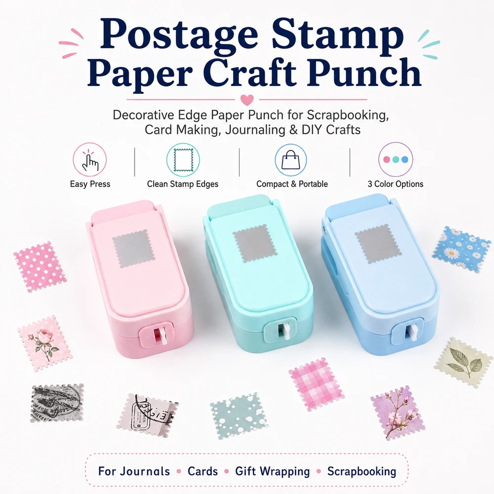 เครื่องเจาะขอบแสตมป์แบบพกพา ซ้ - Art Craft Journals บทวิจารณ์และราคา