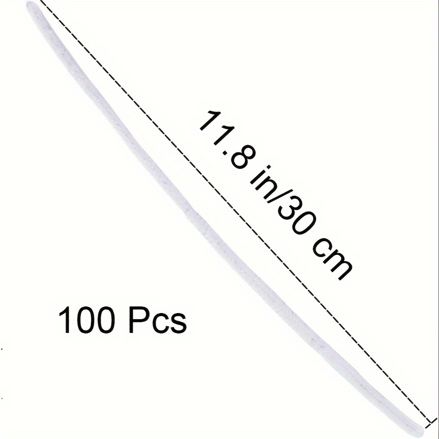 100 ชิ้นสีขาวท่อทําความสะอาด,  - Art Craft Kids บทวิจารณ์และราคา