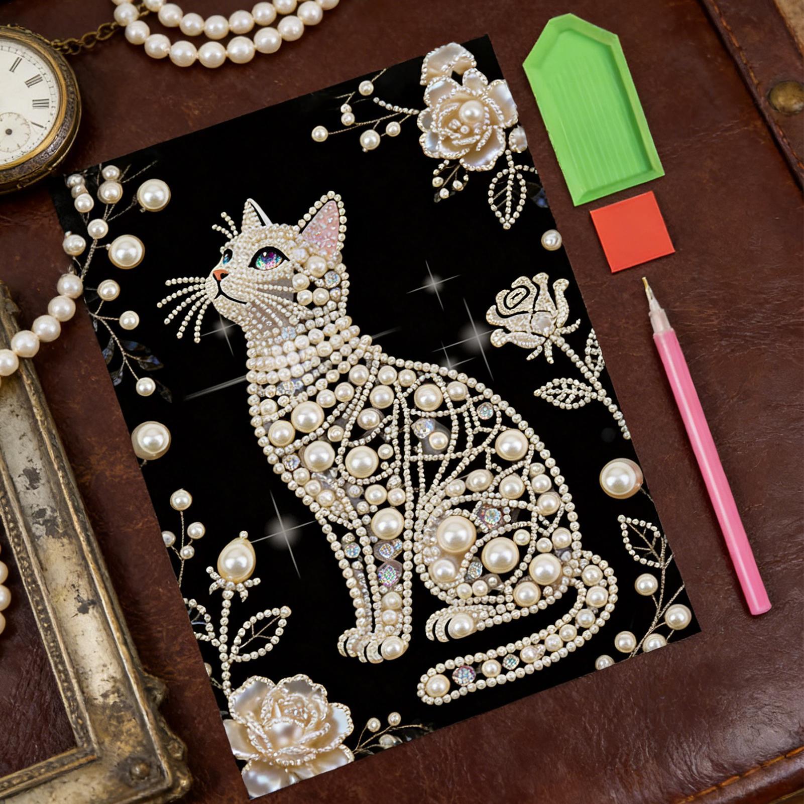 ชุดภาพวาดไข่มุกรูปแมว DIY งานฝ - Art And Craft For Mother'S Day บทวิจารณ์และราคา