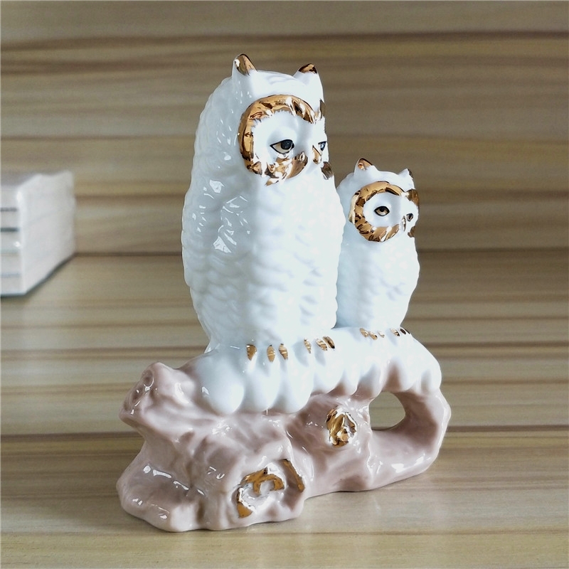 ตุ๊กตานกฮูกแม่ลูกทำจากเซรามิกเ - Art And Craft For Mother'S Day บทวิจารณ์และราคา