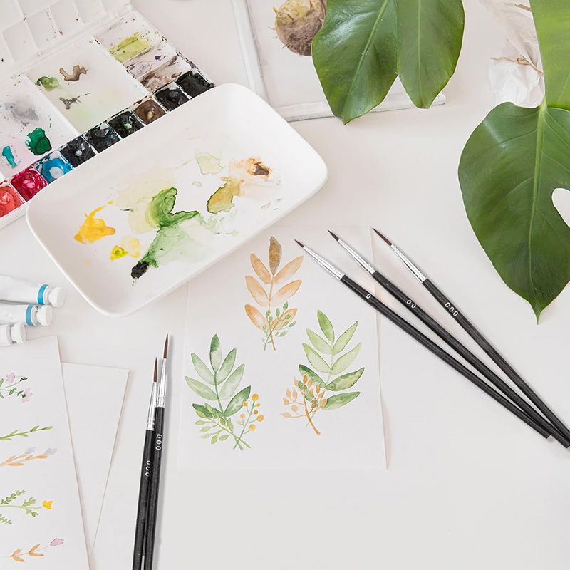 ชุดแปรงทาสีขนาดเล็ก 30 ชิ้น แป - Watercolor Brush Pen บทวิจารณ์และราคา