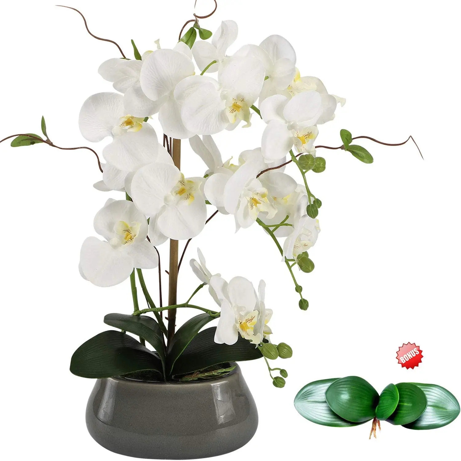 แกนกลางดอกไม้กล้วยไม้เทียมสำหร - Art Craft Vase บทวิจารณ์และราคา