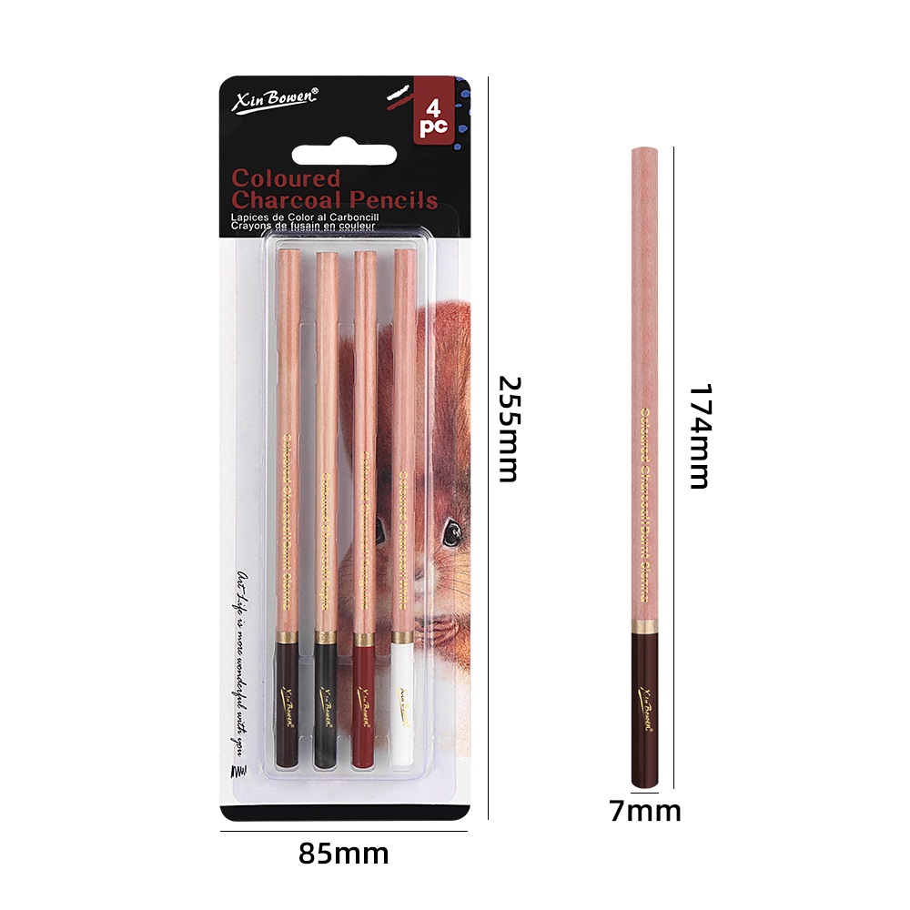 4 ชิ้น Professional Sketch ดิน - Colored Pencil Professional บทวิจารณ์และราคา