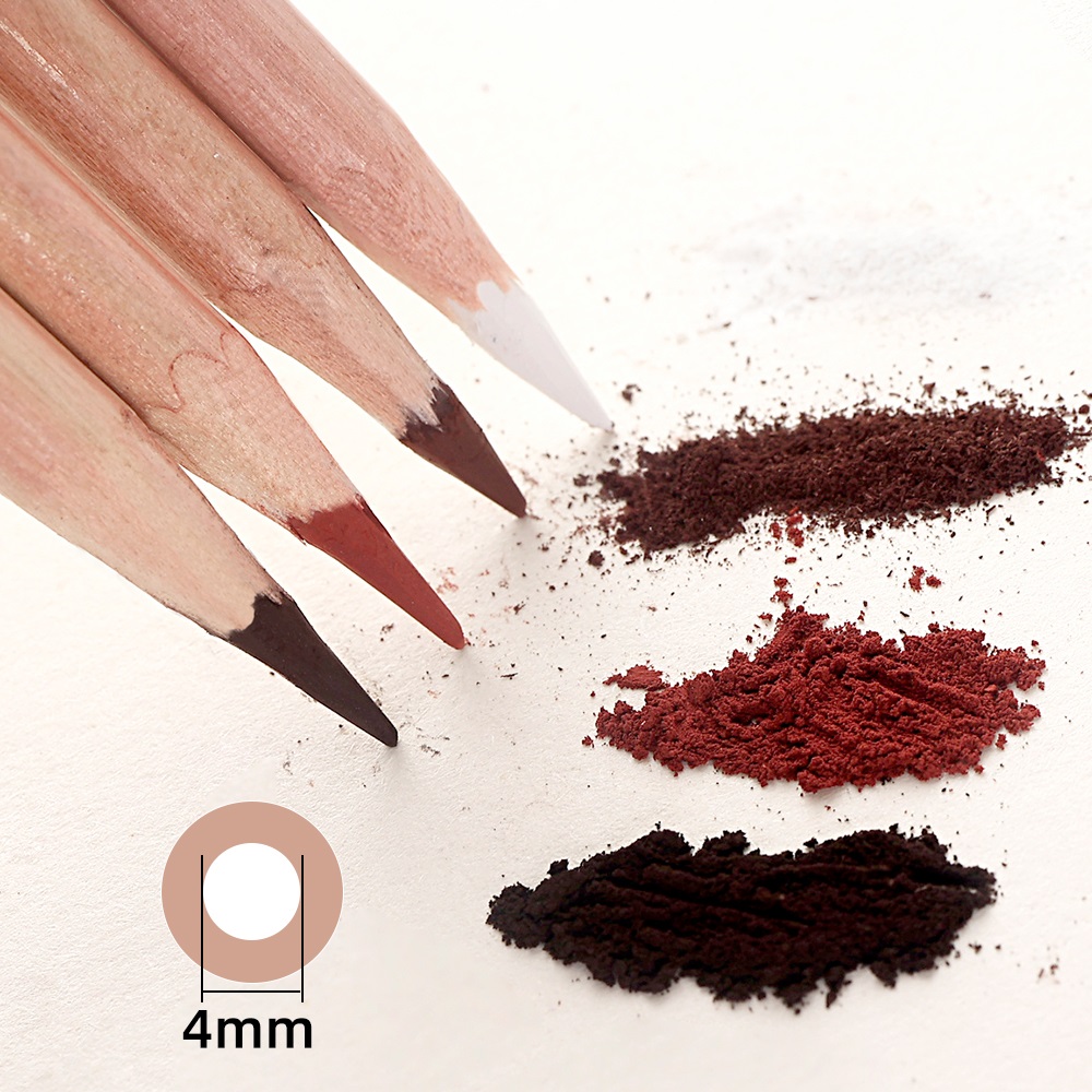 4 ชิ้น Professional Sketch ดิน - Colored Pencil Professional บทวิจารณ์และราคา