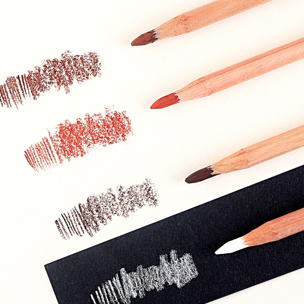 4 ชิ้น Professional Sketch ดิน - Colored Pencil Professional บทวิจารณ์และราคา