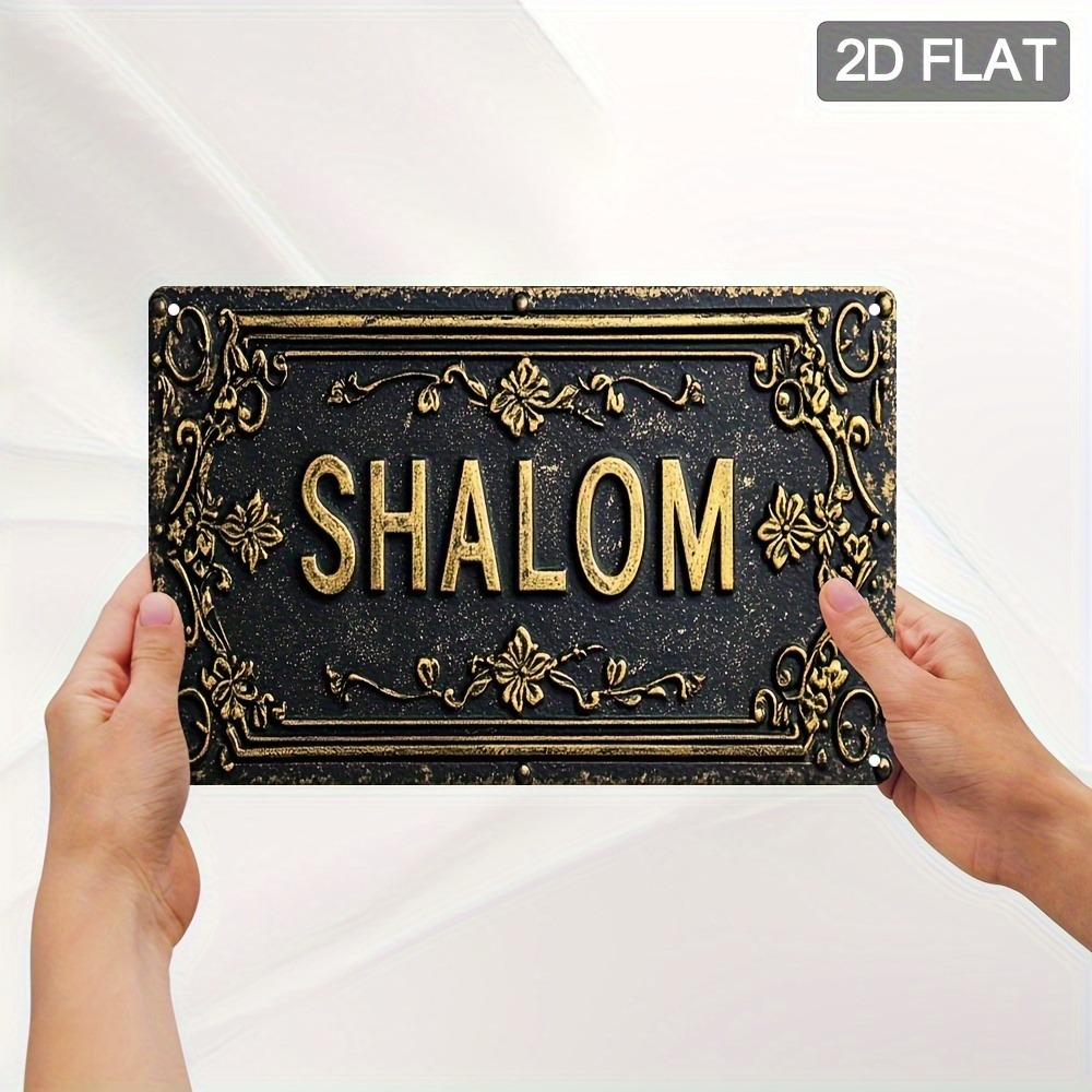 CIFBUY ป้ายโลหะกันน้ำลายดอกไม้ - Art & Craft Hari Raya บทวิจารณ์และราคา