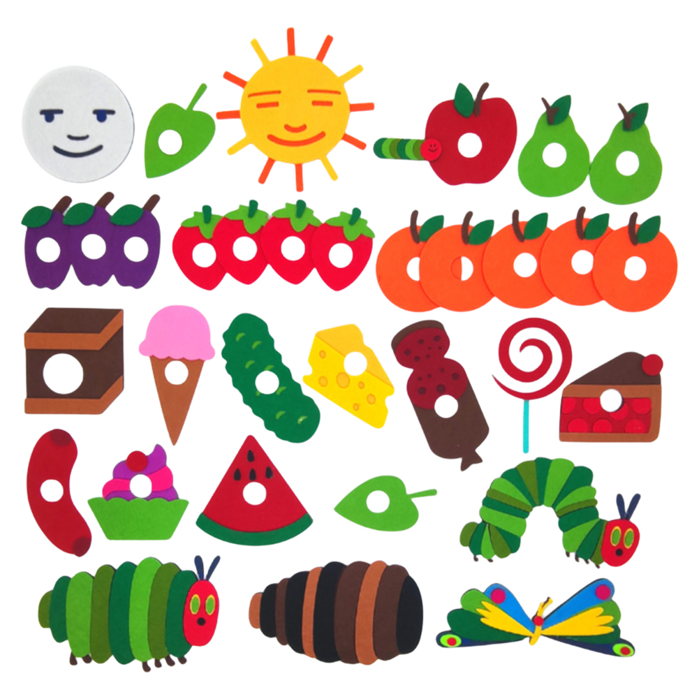 หนอนน้อยจอมตะกละ ของเล่น หนังส - Art Craft For Preschool บทวิจารณ์และราคา