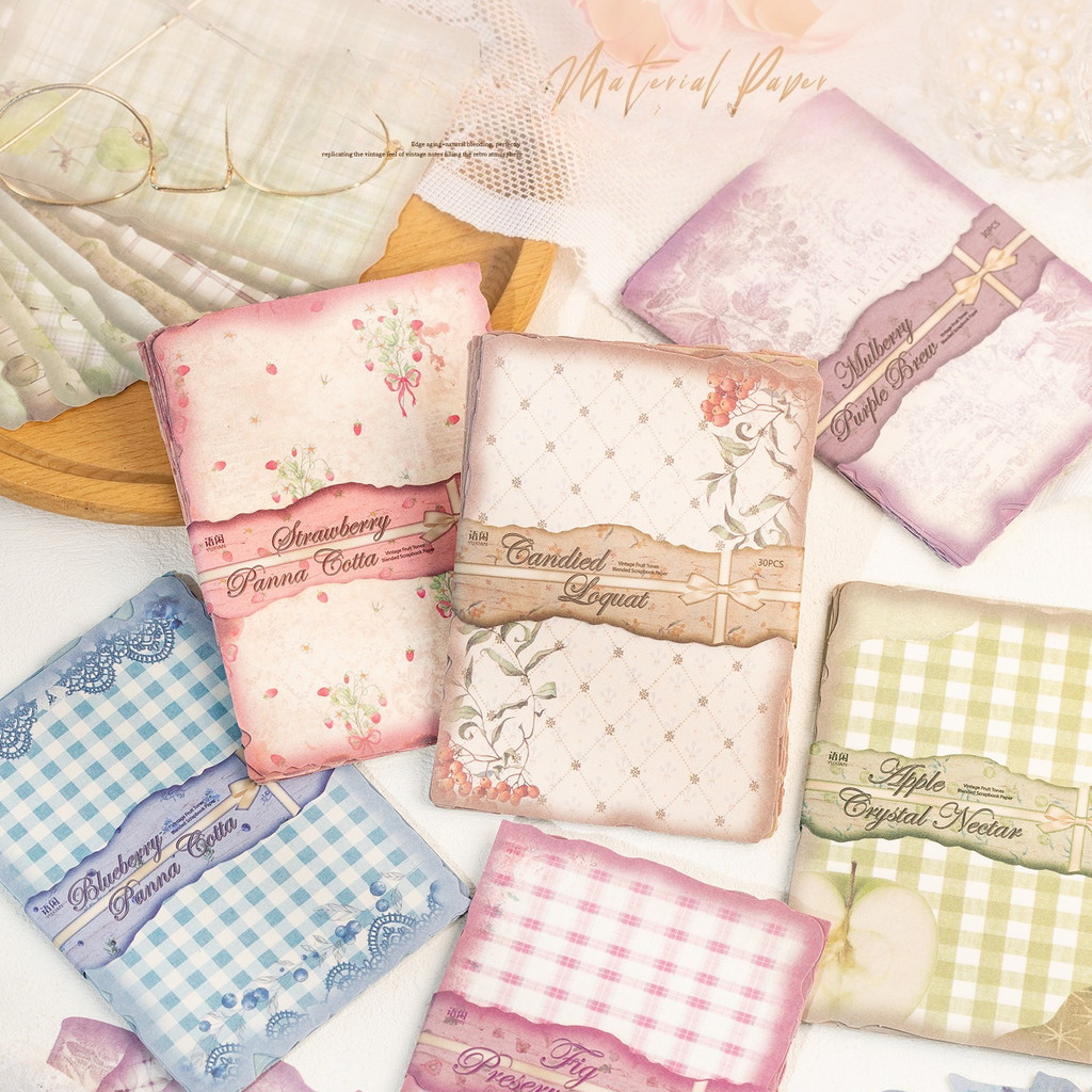 กระดาษสมุดภาพวินเทจ 30 แผ่น อุ - Art Craft Journals บทวิจารณ์และราคา