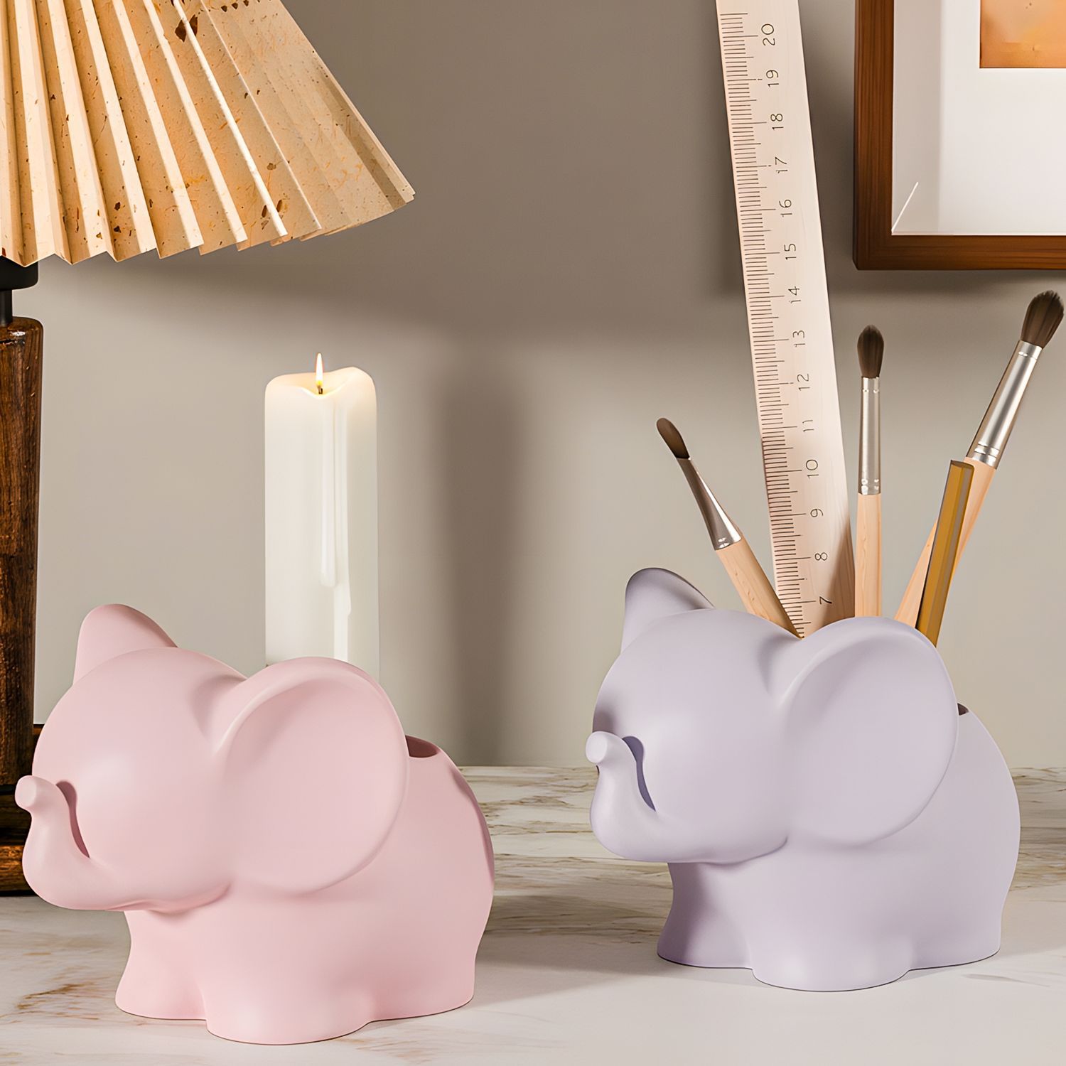แม่พิมพ์เรซิ่นรูปช้าง DIY สำหร - Art Craft Vase บทวิจารณ์และราคา