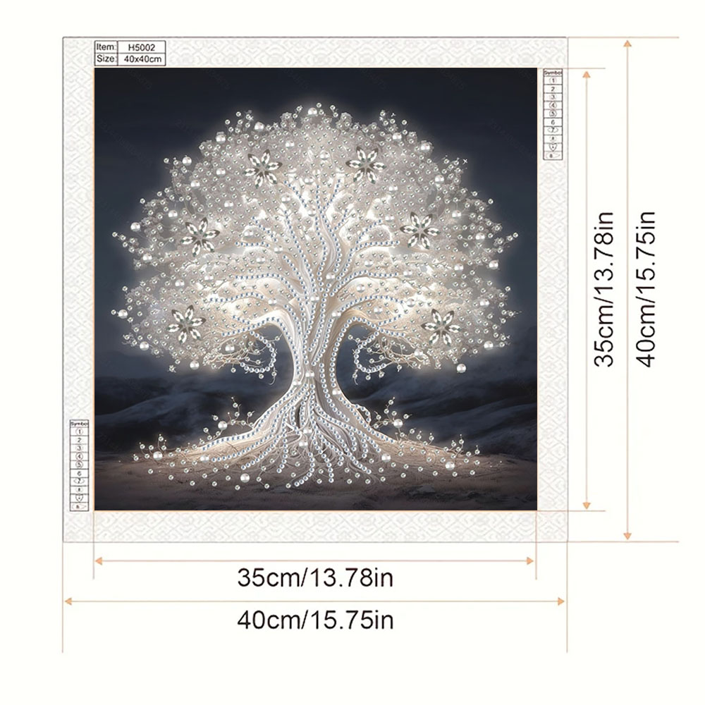 ชุดภาพวาดเพชรต้นไม้แห่งชีวิต,  - Art Craft For Adults บทวิจารณ์และราคา