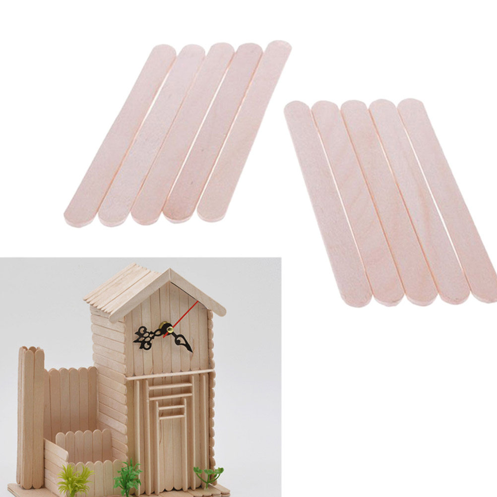 ไม้ไอศกรีมงานฝีมือ 400 ชิ้น สี - Art Craft Stick บทวิจารณ์และราคา