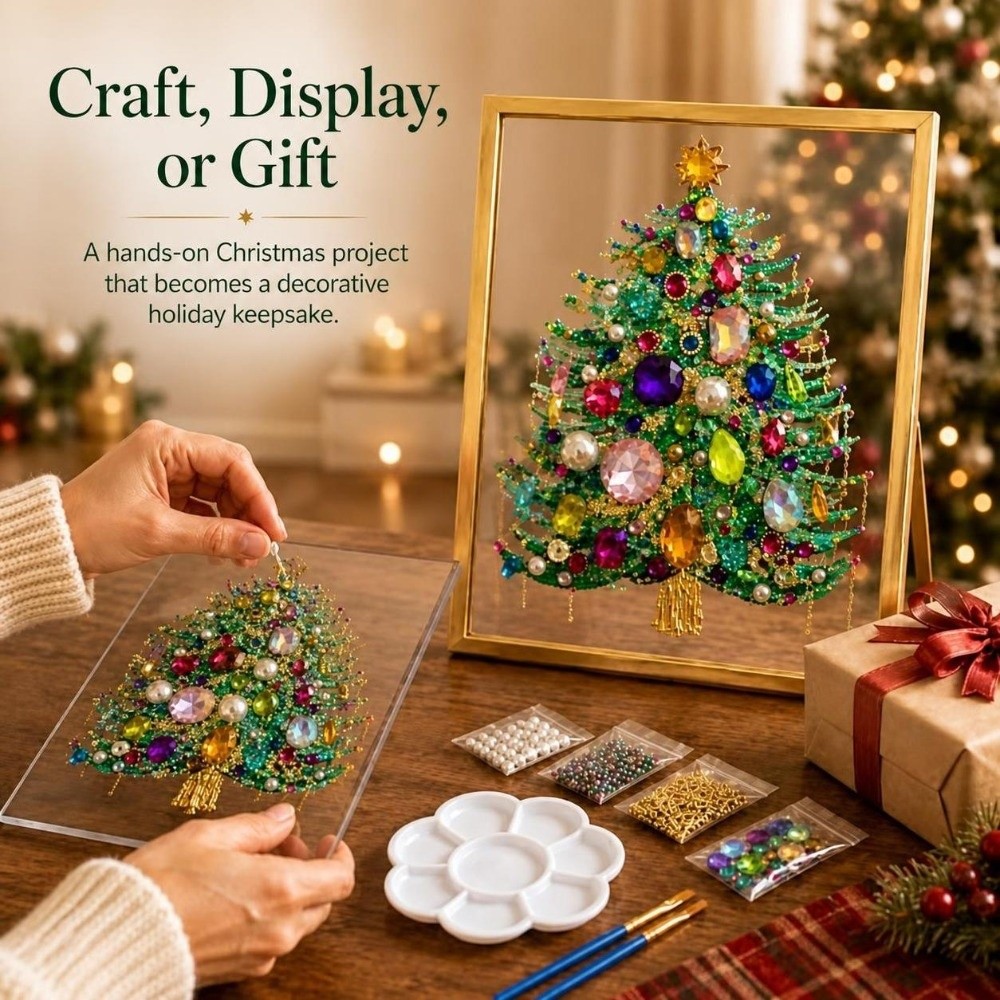 ชุดอุปกรณ์งานฝีมือต้นคริสต์มาส - Art Craft Holiday บทวิจารณ์และราคา