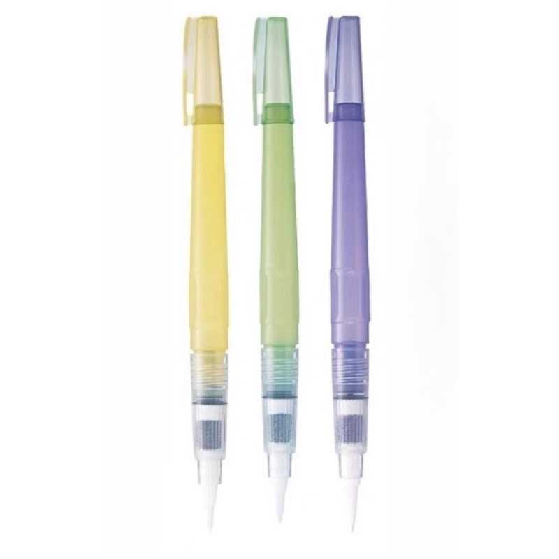 ปากกาพู่กันสีน้ำคุเรทาเกะของญี - Watercolor Brush Pen บทวิจารณ์และราคา