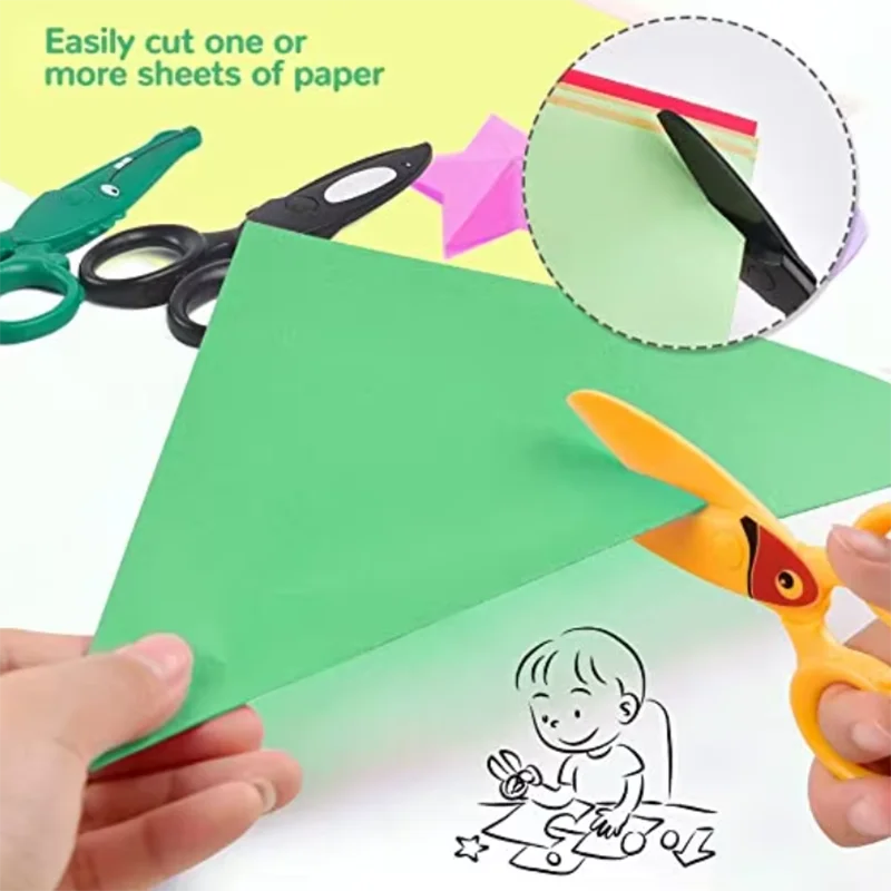 กรรไกรฝึกหัดสำหรับเด็กก่อนวัยเ - Art Craft For Preschool บทวิจารณ์และราคา