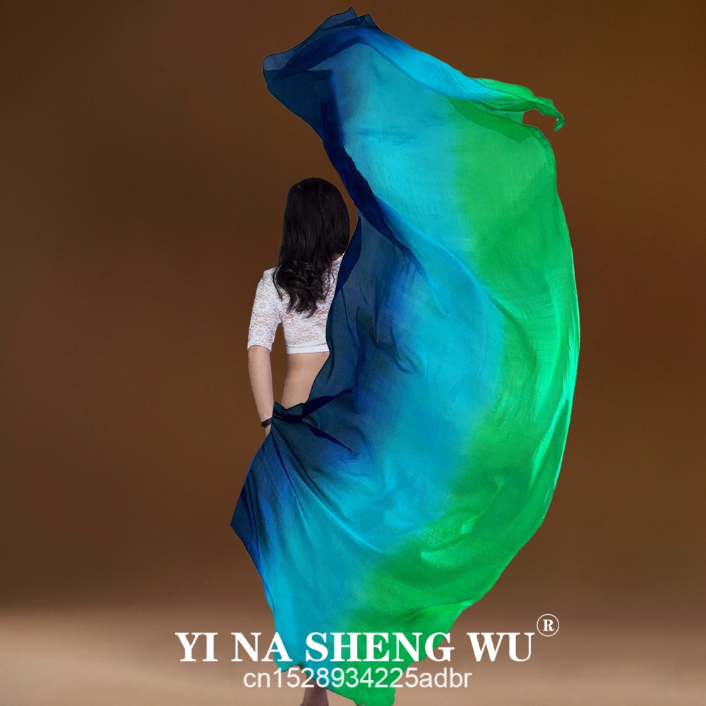 100% ผ้าไหม Veil Tie-Dye Belly - Silk Painting Dye บทวิจารณ์และราคา