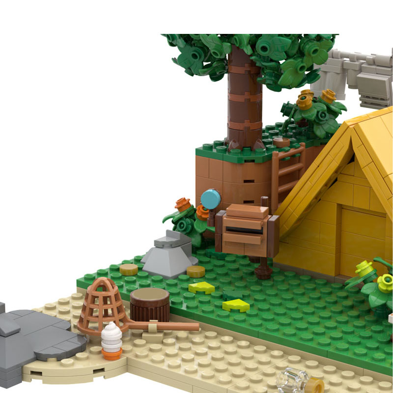 909 ชิ้น โมเดลเต็นท์ของชาวบ้าน - Art Craft Village บทวิจารณ์และราคา