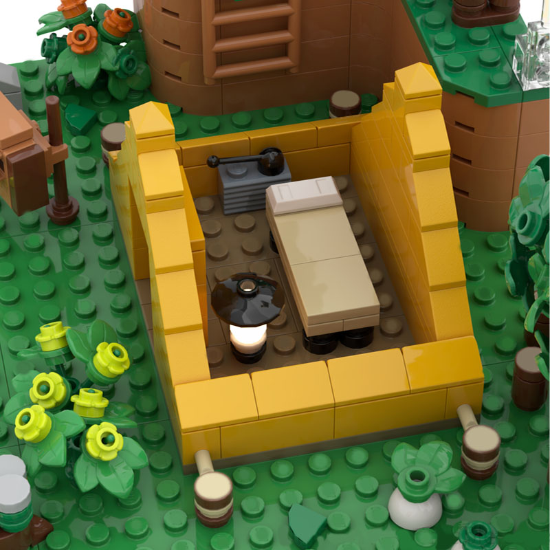 909 ชิ้น โมเดลเต็นท์ของชาวบ้าน - Art Craft Village บทวิจารณ์และราคา