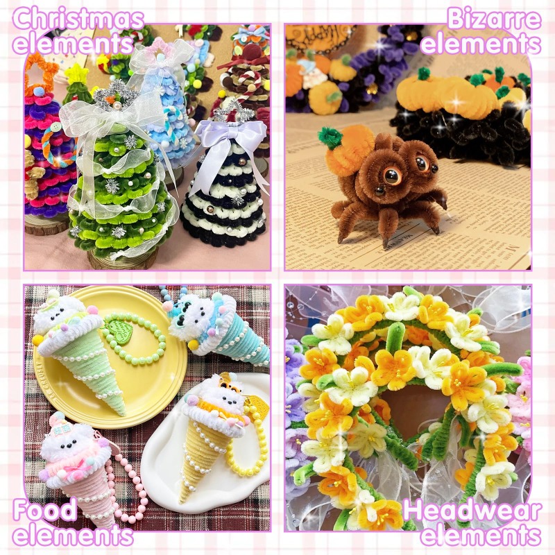 ท่อทำความสะอาดขนปุยชนิดจัมโบ้  - Art Craft Kids บทวิจารณ์และราคา