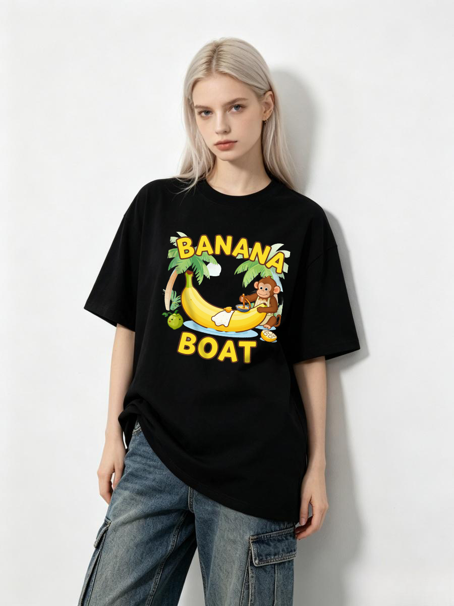 เสื้อยืดผู้หญิง ผ้าฝ้ายสลับเนื - Art Craft Letter T บทวิจารณ์และราคา