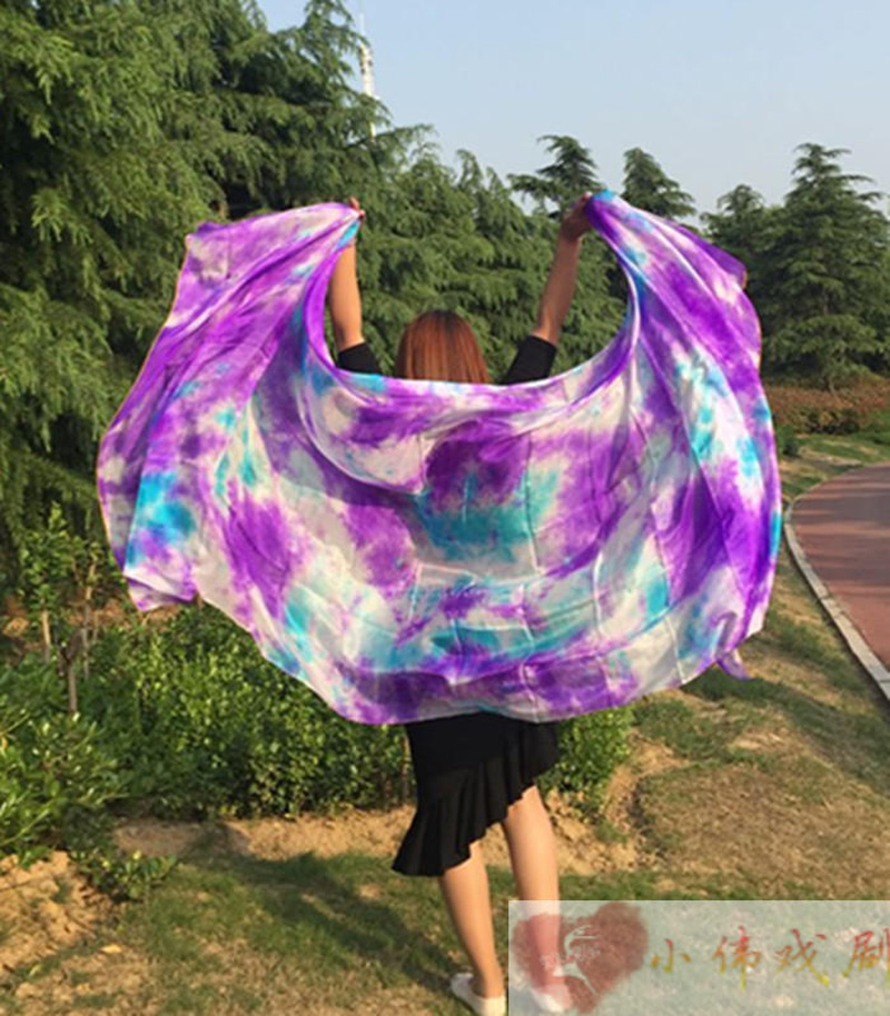 ใหม่Tie-Dyeเต้นรํา 100% ผ้าไหม - Silk Painting Dye บทวิจารณ์และราคา