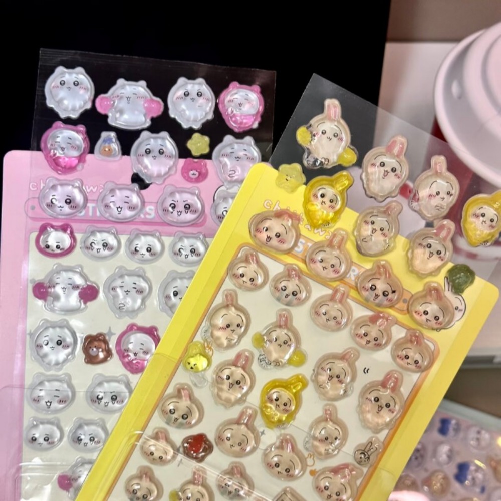 สติกเกอร์นูนลายชิคคาวะ 3 มิติ  - Art Craft Journals บทวิจารณ์และราคา