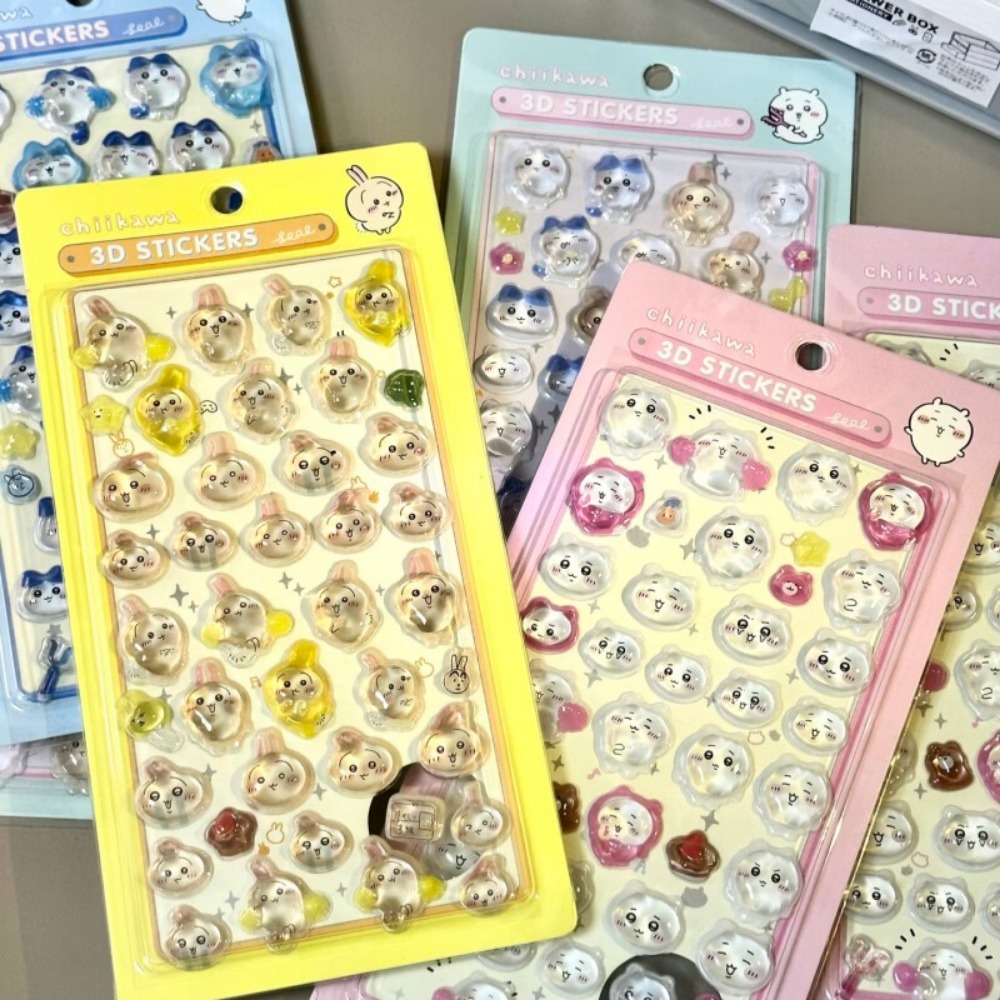 สติกเกอร์นูนลายชิคคาวะ 3 มิติ  - Art Craft Journals บทวิจารณ์และราคา