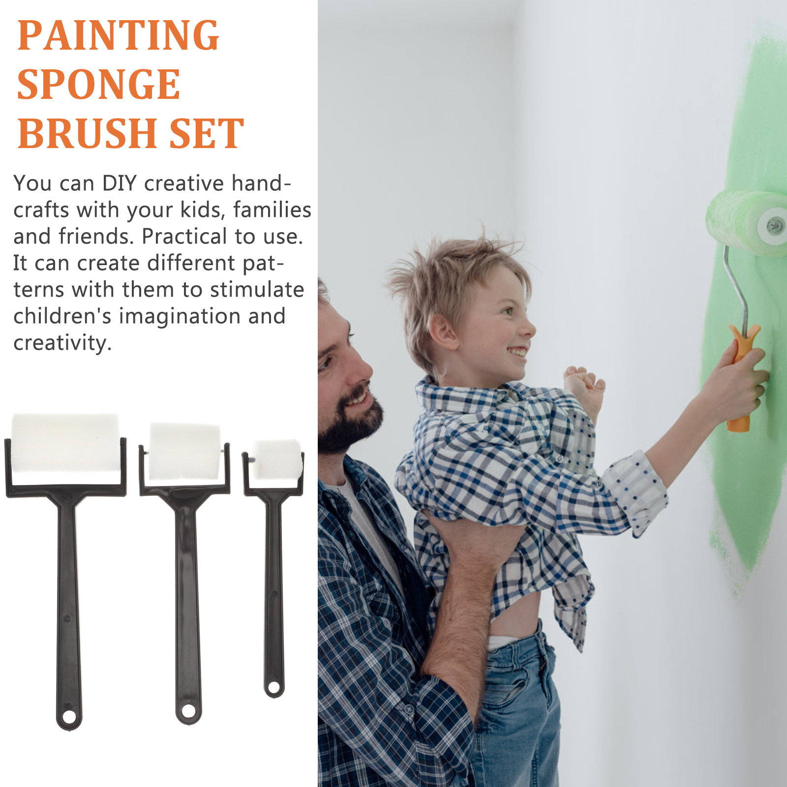 15 ชิ้นชุดแปรงฟองน้ำวาดภาพศิลป - Art Craft For Preschool บทวิจารณ์และราคา