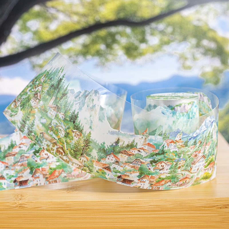 เทปตกแต่งลายหมู่บ้าน 6 ม้วน ขน - Art Craft Village บทวิจารณ์และราคา