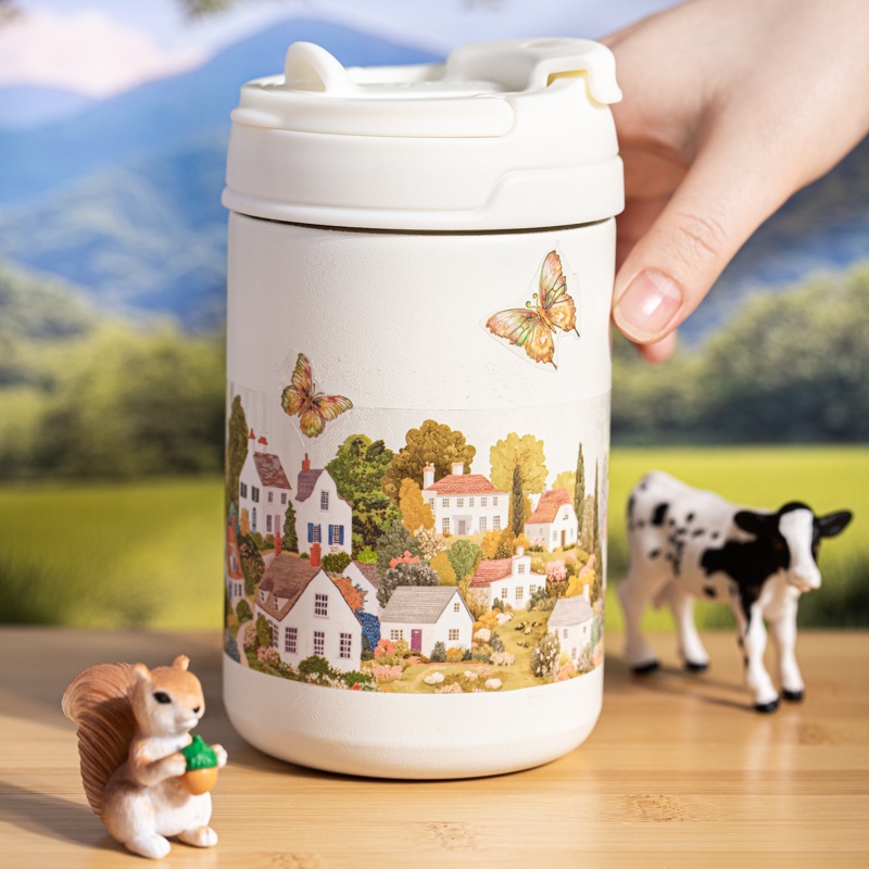 เทปตกแต่งลายหมู่บ้าน 6 ม้วน ขน - Art Craft Village บทวิจารณ์และราคา