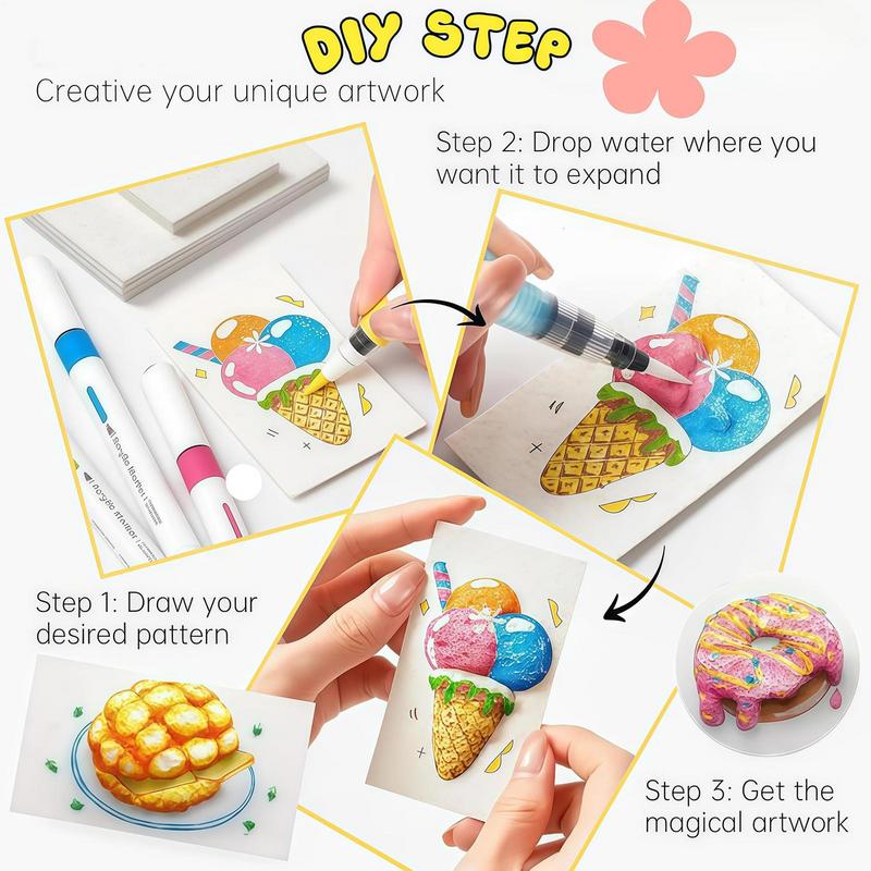 Foam Paint For Crafts Sensory  - Art Craft For Preschool บทวิจารณ์และราคา